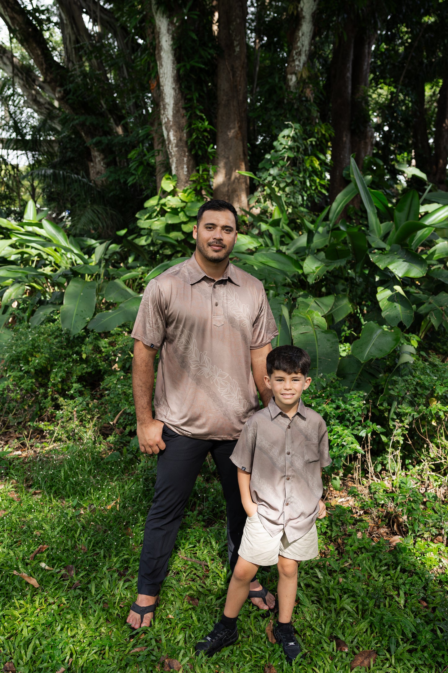 Keiki Kāne Lei Aloha Shirt