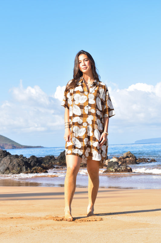 Wahine ‘Opihi Shirt Dress