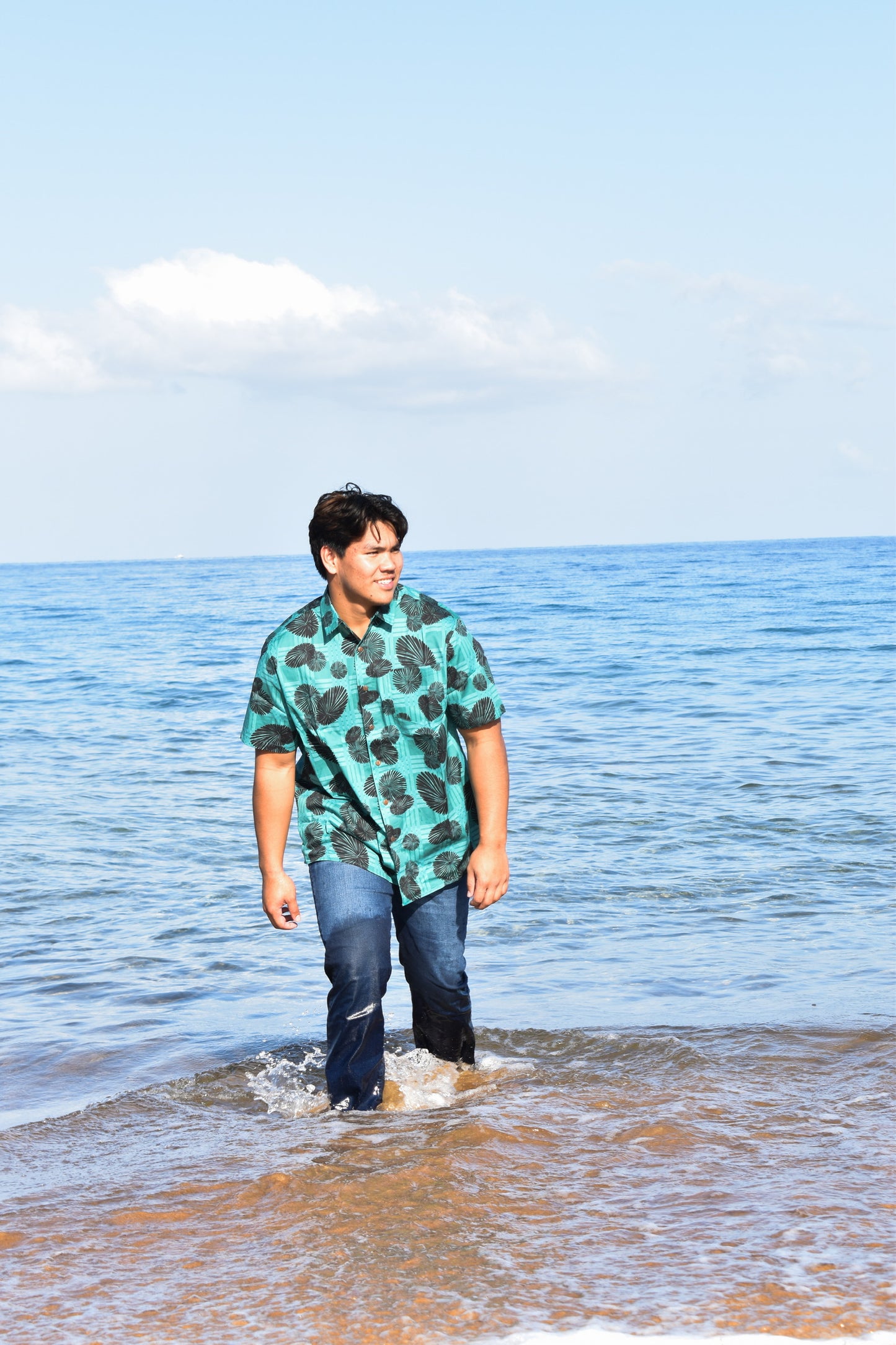 Mens 'Opihi Aloha Shirt
