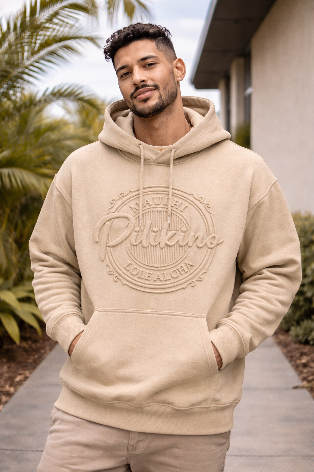 Pilikino Embossed Hoodie