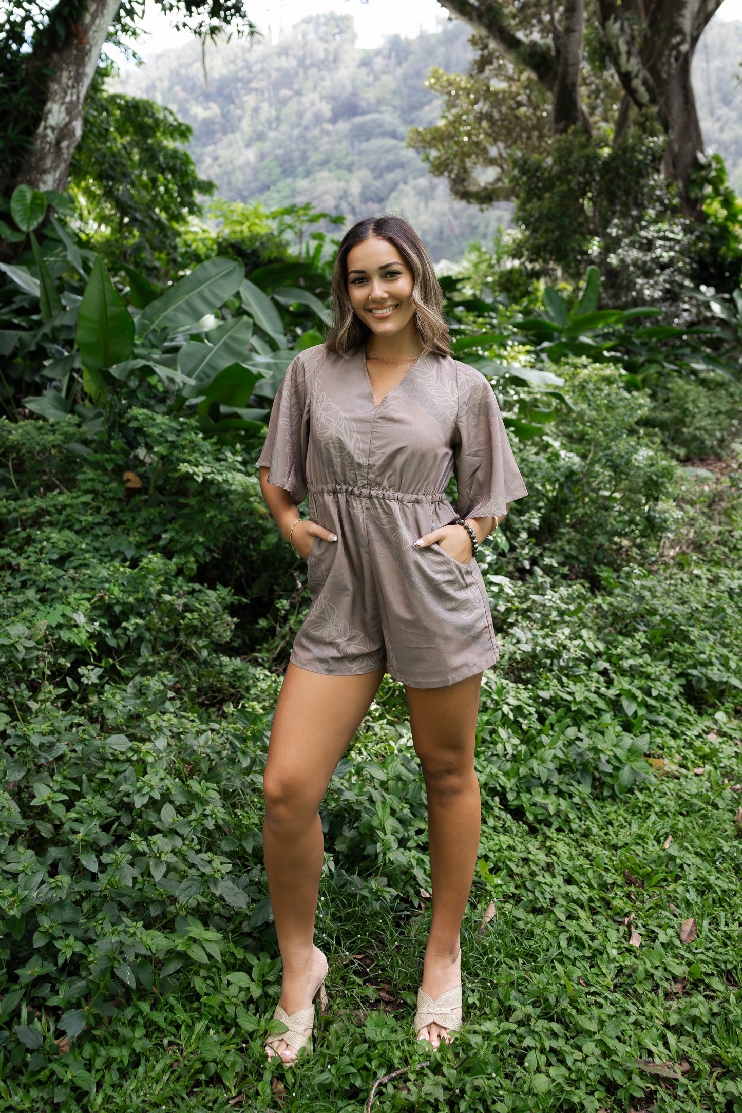 Wahine Lei Romper