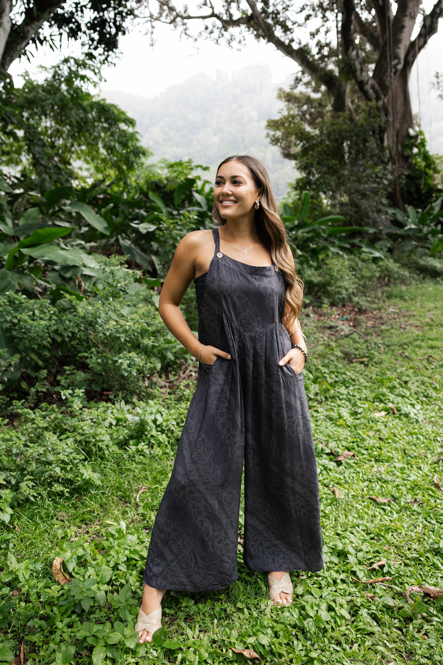 Wahine Lei Pants Romper