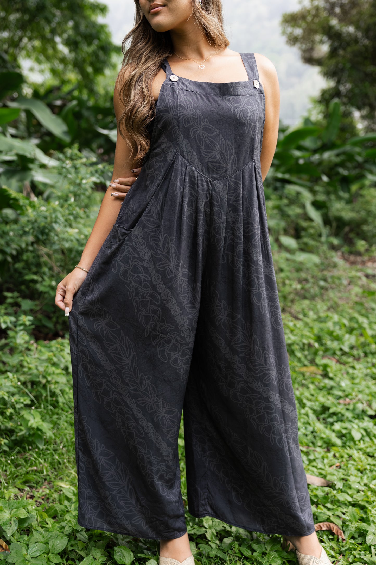 Wahine Lei Pants Romper