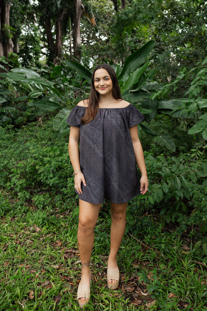 Wahine Lei Off The Shoulder Dress