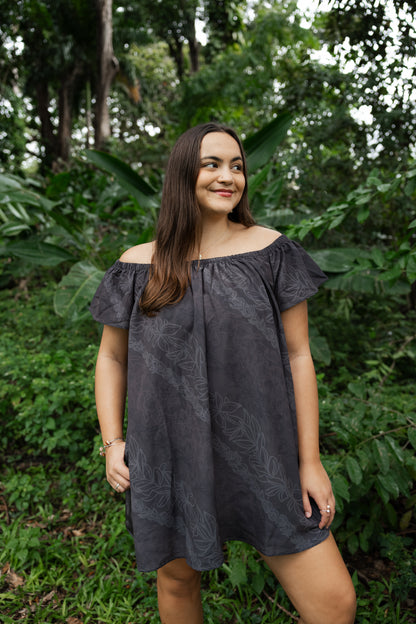 Wahine Lei Off The Shoulder Dress