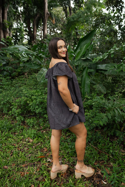 Wahine Lei Off The Shoulder Dress