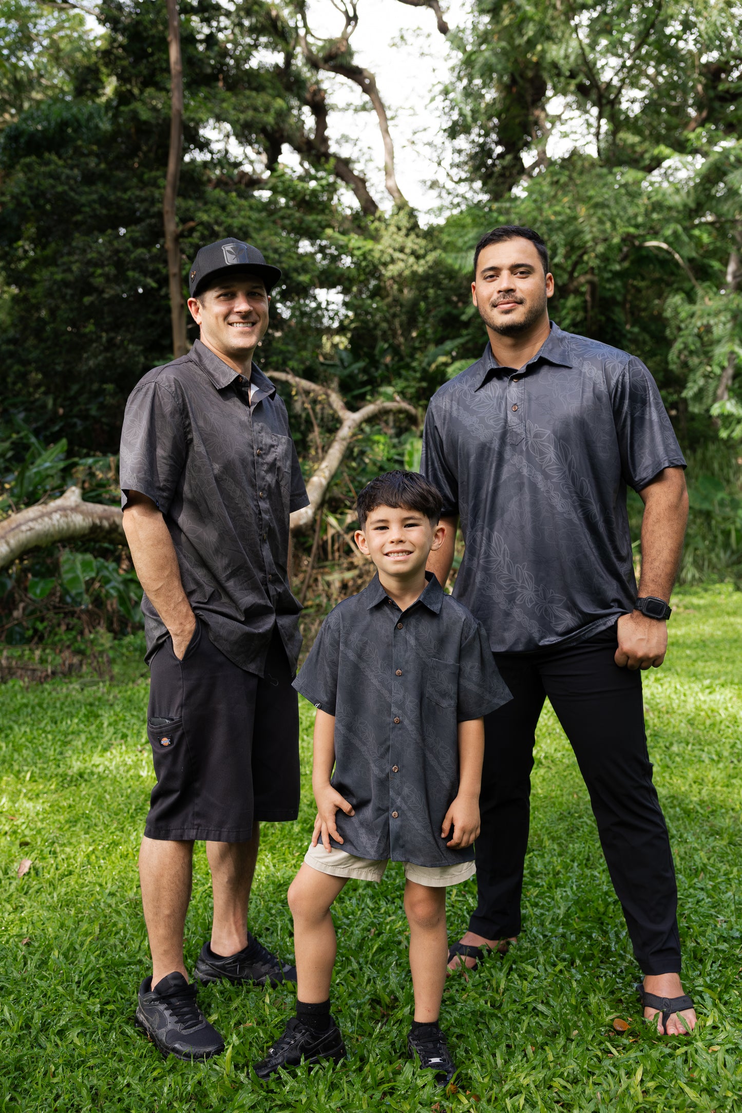 Keiki Kāne Lei Aloha Shirt