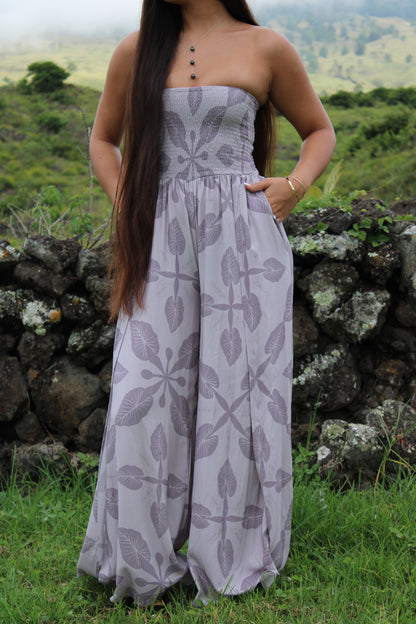 Wahine 'Ulu Strapless Jumpsuit