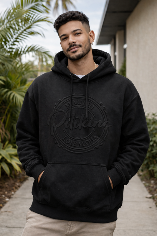 Pilikino Embossed Hoodie