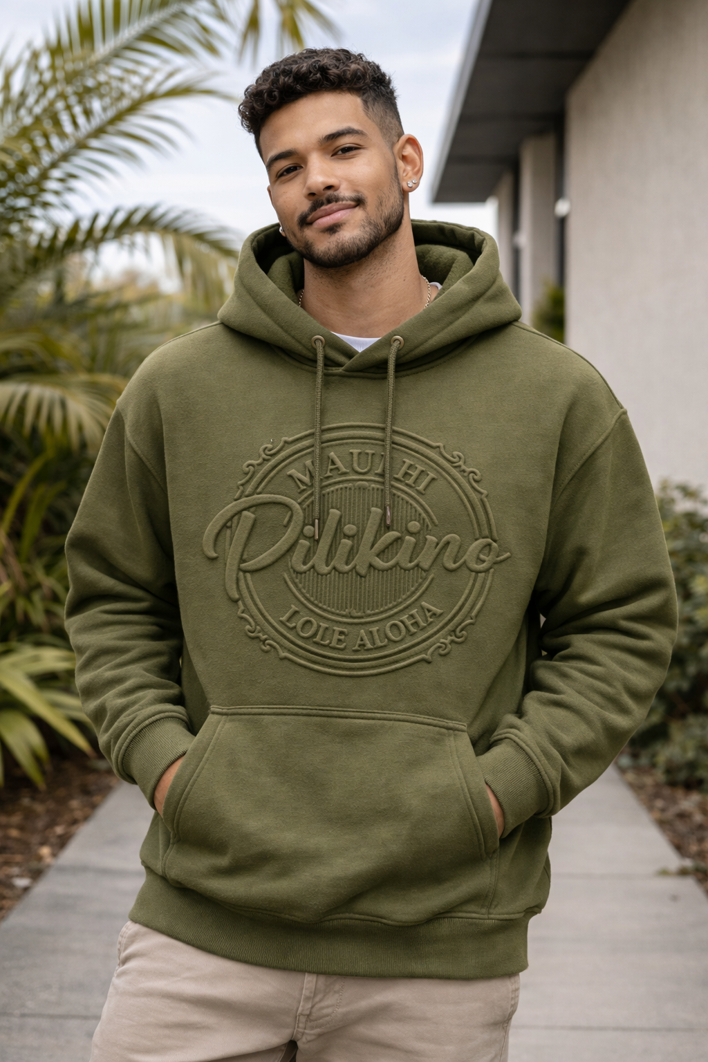 Pilikino Embossed Hoodie